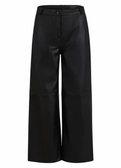 Ankle Length Leather Pants
