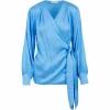 Blouse W. Wrap Effect