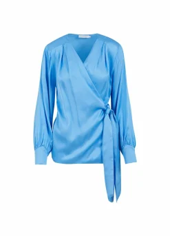 Blouse W. Wrap Effect