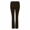 Cc Heart Cropped Leather Leggings