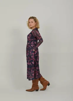 Cc Heart Eve Mesh Dress Print