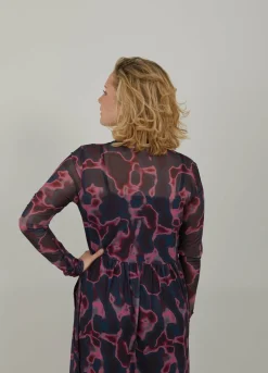 Cc Heart Eve Mesh Dress Print