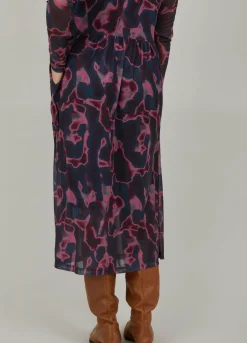 Cc Heart Eve Mesh Dress Print
