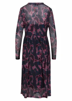 Cc Heart Eve Mesh Dress Print