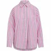 Cc Heart Harper Oversized Shirt W. Stripes