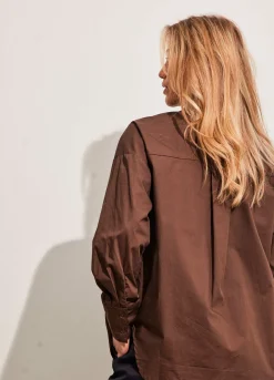Cc Heart Harper Oversized Cotton Shirt