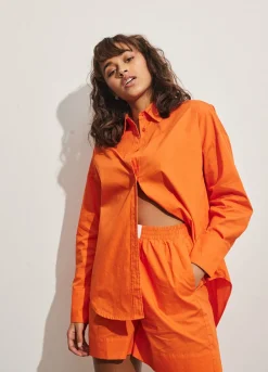 Cc Heart Harper Oversized Cotton Shirt