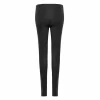 Cc Heart Leather Leggings