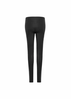 Cc Heart Leather Leggings