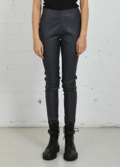 Cc Heart Leather Leggings