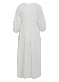 Cc Heart Nora Dress W. Broderie Anglaise