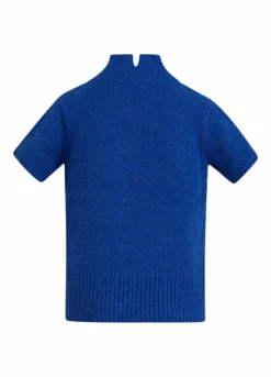 Cc Heart Short Sleeve Alpaca Top