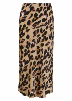 Cc Heart Skyler Mid Length Printed Skirt