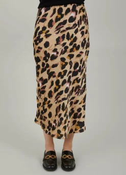 Cc Heart Skyler Mid Length Printed Skirt