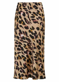 Cc Heart Skyler Mid Length Printed Skirt