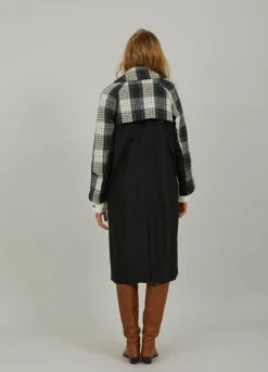 Check Mix Coat