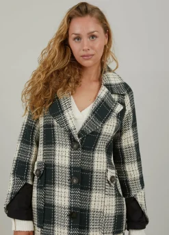 Check Mix Coat