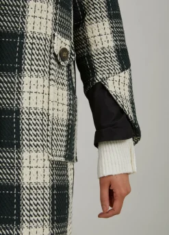 Check Mix Coat