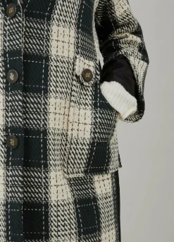 Check Mix Coat