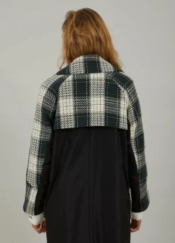 Check Mix Coat