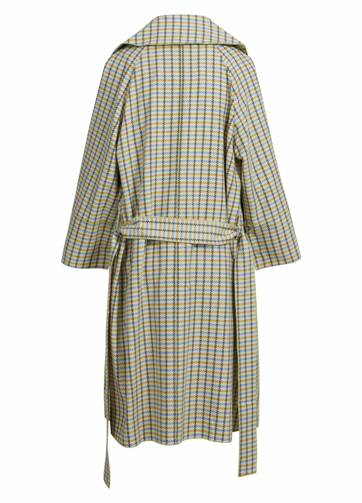Coat W. Checkered Pattern