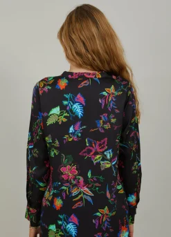 Dress In Glow Print