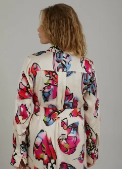 Dress W. Butterfly Print