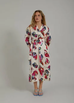 Dress W. Butterfly Print