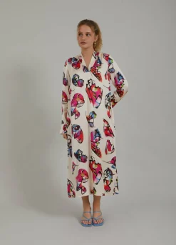 Dress W. Butterfly Print