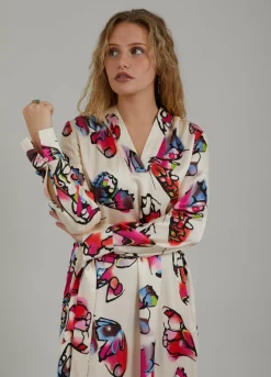 Dress W. Butterfly Print