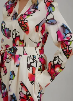 Dress W. Butterfly Print