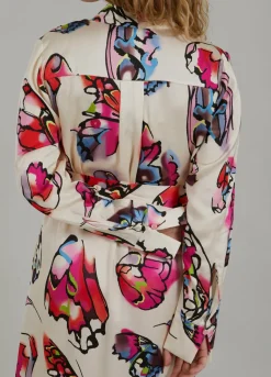 Dress W. Butterfly Print
