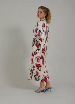 Dress W. Butterfly Print