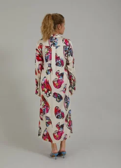 Dress W. Butterfly Print