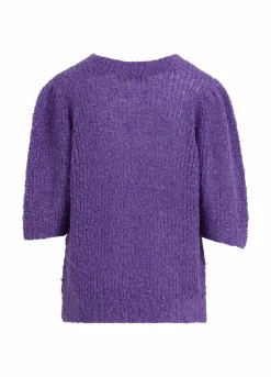 Knit W. Puff Sleeves