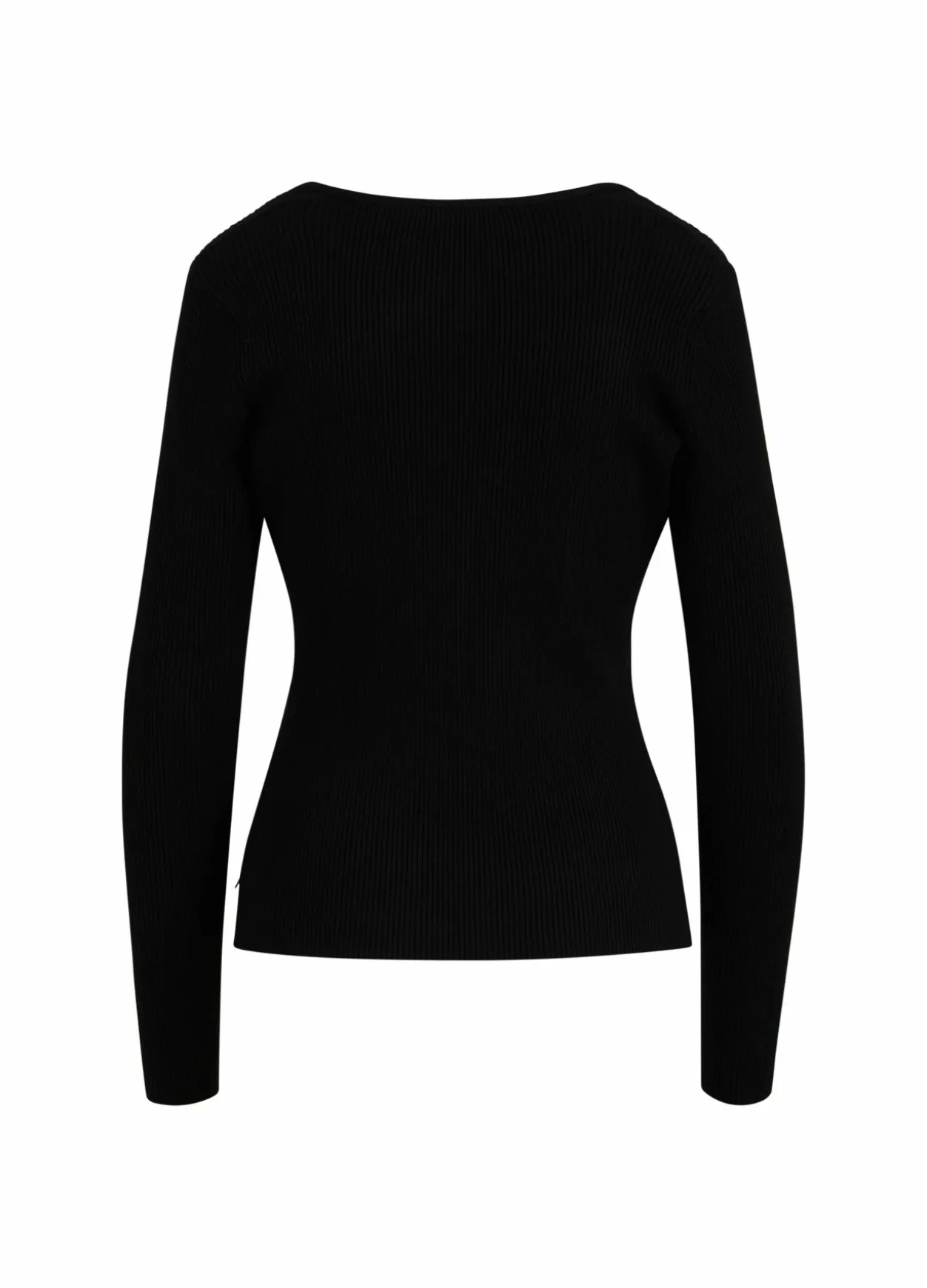 Knit With Heart Shape Neck