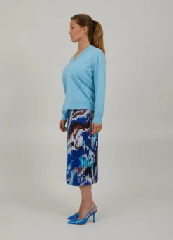 Knit With V-Neck