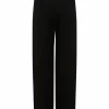 Leather Leggings W. Flared Legs
