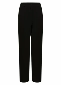 Leather Leggings W. Flared Legs