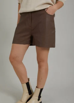 Leather Shorts