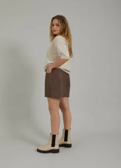 Leather Shorts