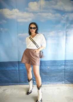 Leather Shorts