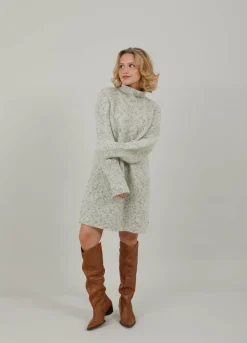 Long High Neck Knit