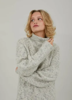 Long High Neck Knit