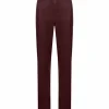 Long Leather Leggings W. Flared Legs
