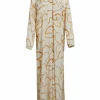 Long Shirt Dress W. Chain Print