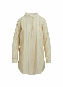 Long Shirt W. Thin Stripes