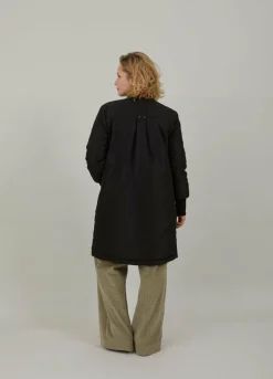 Nylon Coat With Anorak Pocket