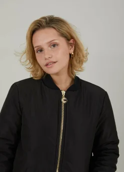 Nylon Coat With Anorak Pocket