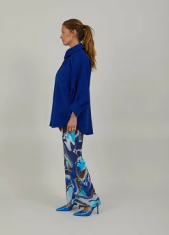 Overshirt With Puff Sleeves